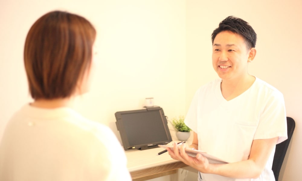入間市ひばり整骨院院長の問診